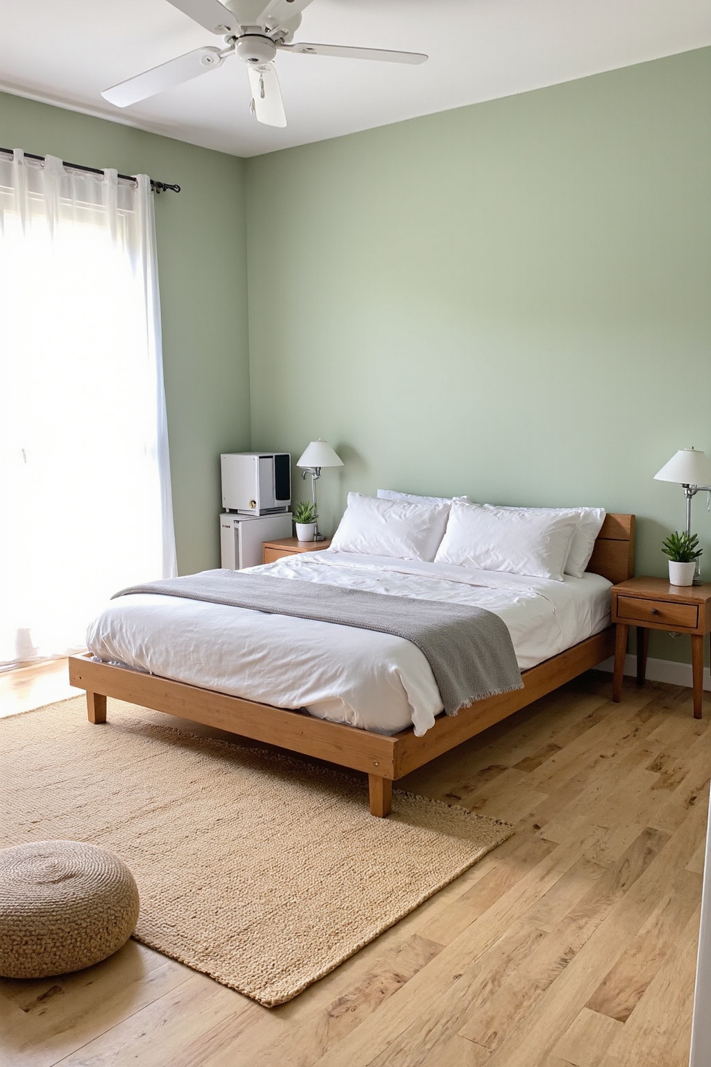 sage green bedroom, green bedroom, forest green master room, green bedding bedroom ideas, modern green bedroom design