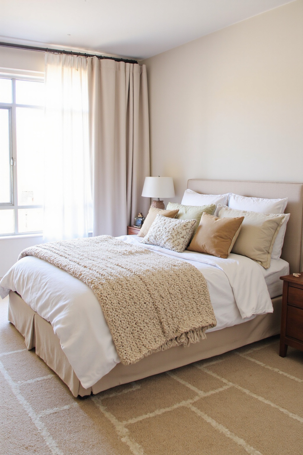 room ideas bedroom, beige bedroom, master bedrooms decor, room makeover bedroom, brown furniture bedroom
