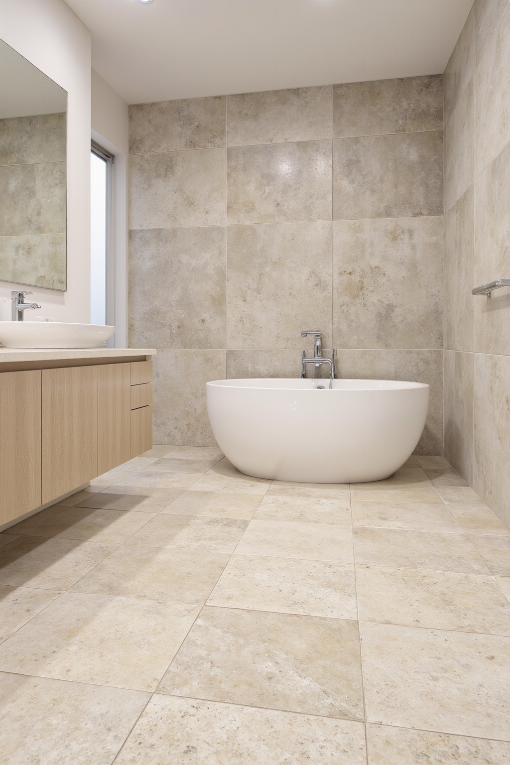 bathroom redesign, blue shower tile, pale blue bathroom tiles, colorful floor tile, penny tile floors