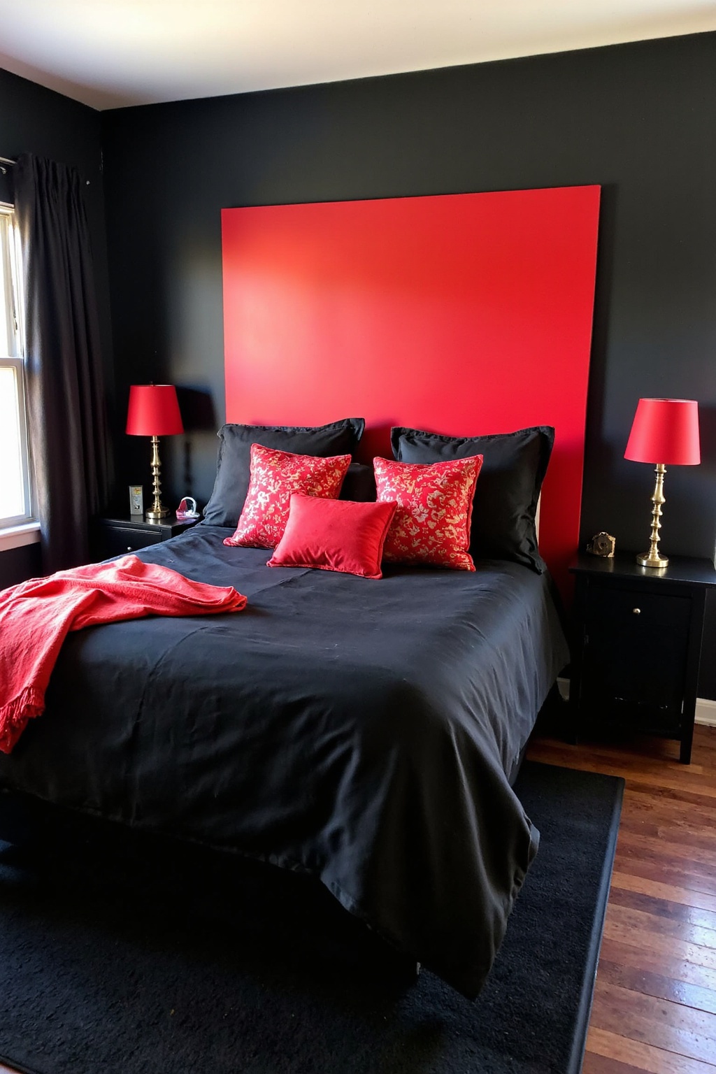 black bedroom decor, black bedroom, black and white bedroom, black queen bedroom ideas, master bedrooms decor