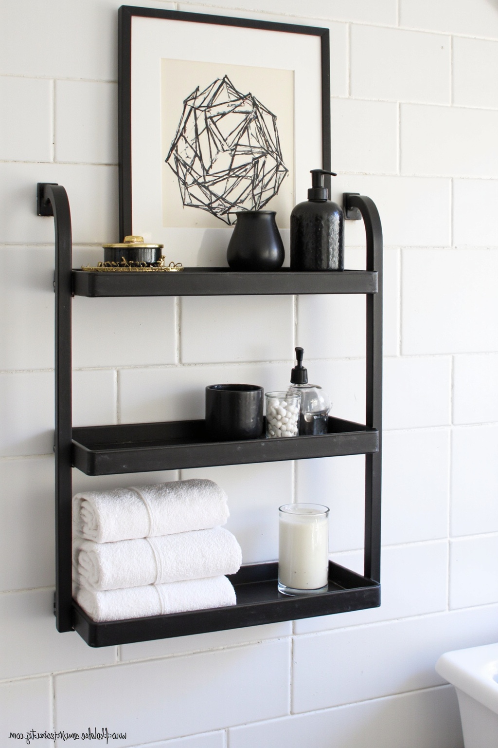 bathroom design decor, bathroom shelf decor, rustic bathroom shelf decor, big bathroom counter decor, wooden bathroom shelf ideas