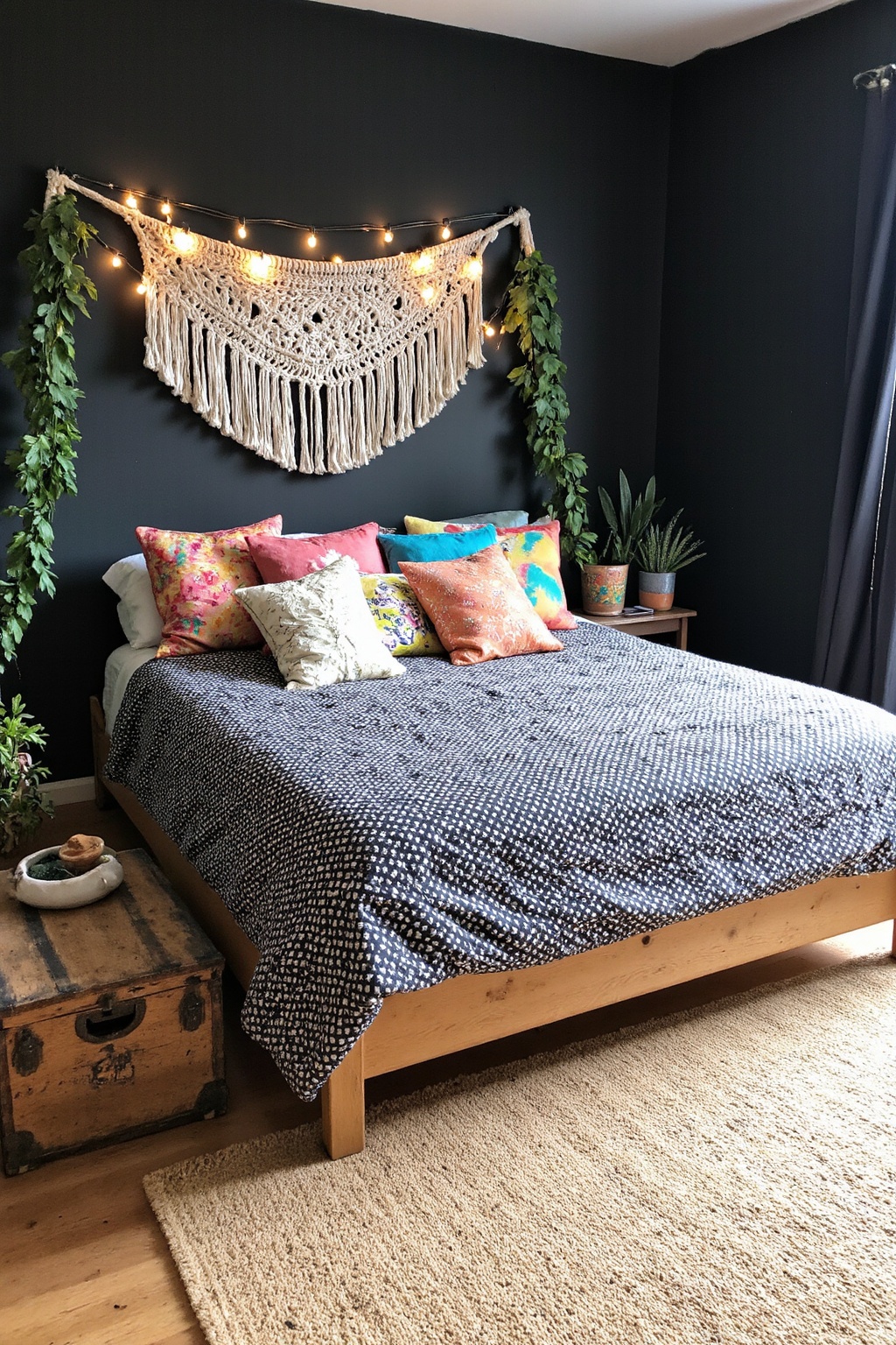 black bedroom ideas, bedroom black, black bedroom aesthetic, master bedrooms decor, black apartment aesthetic bedroom