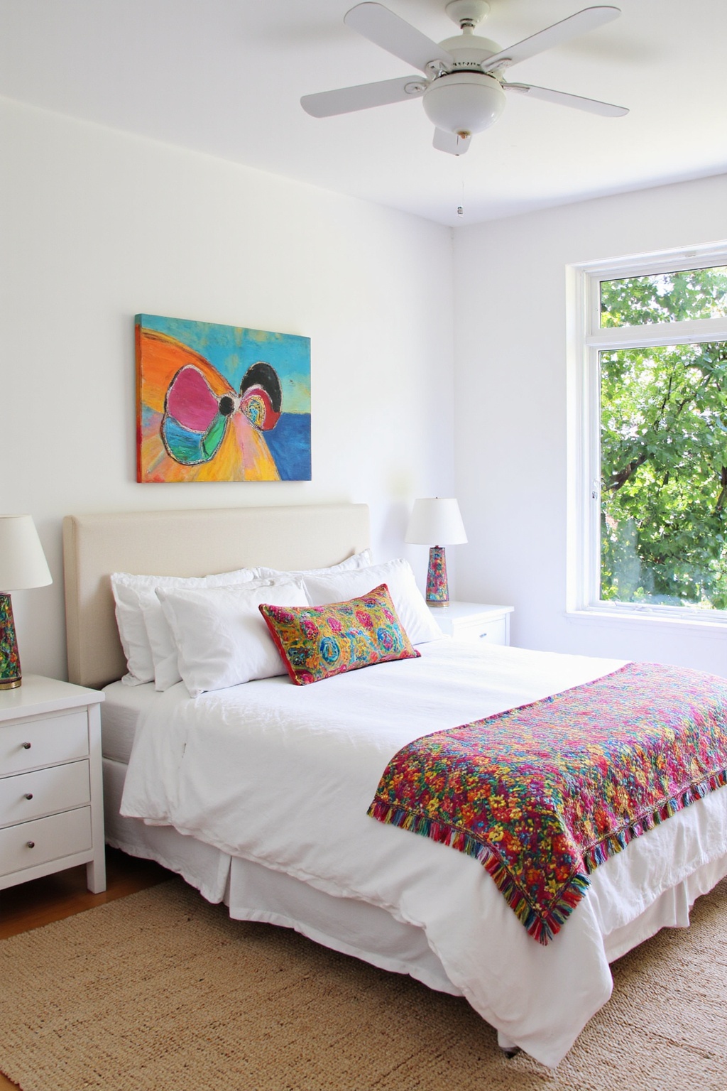 all white bedroom, cozy white bedroom, classy bedroom, white bedroom walls, white wall bedroom