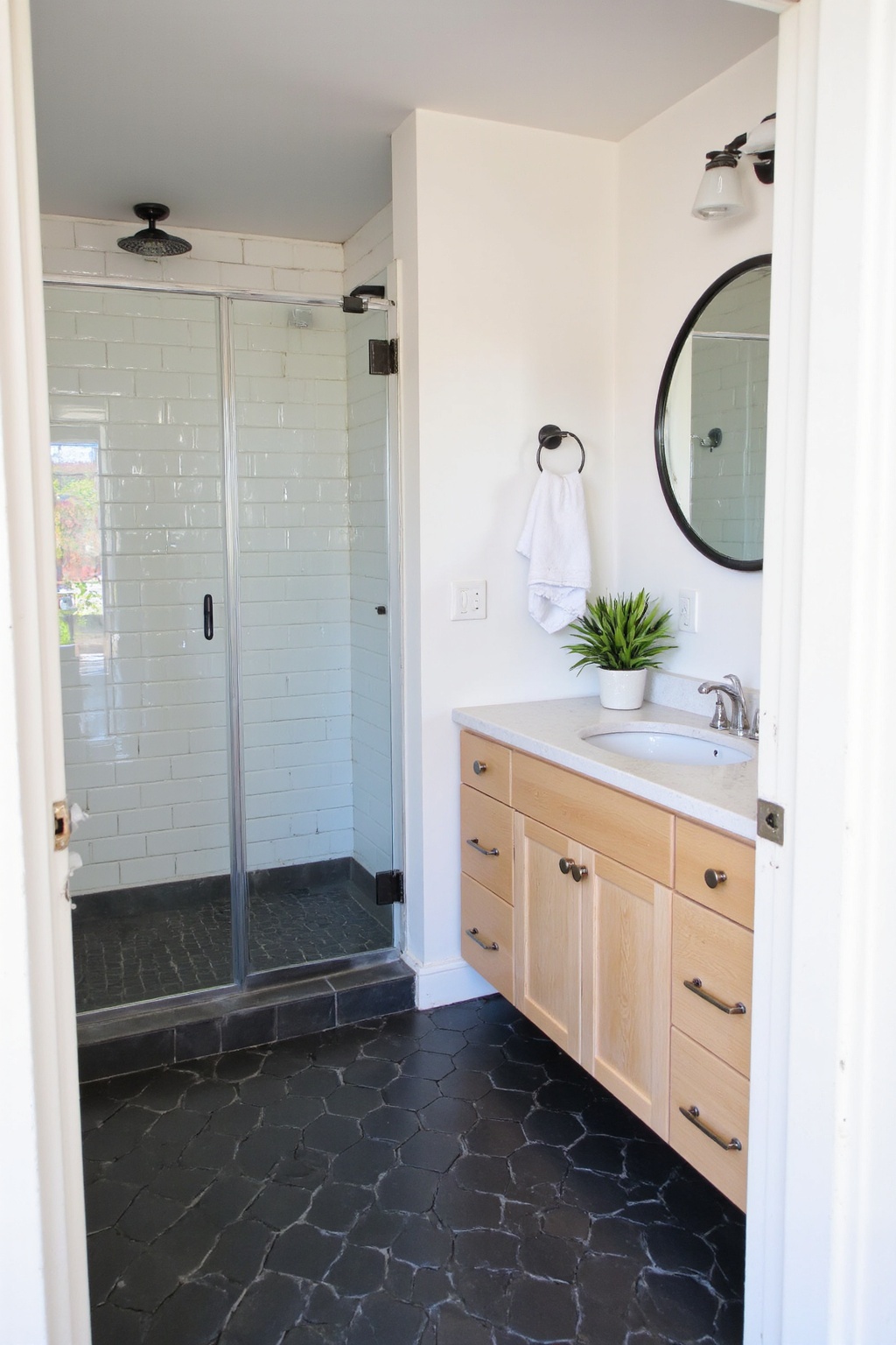 bathroom renos, house bathroom, small bathroom interior, bathroom glass tile, subway tiles bathroom