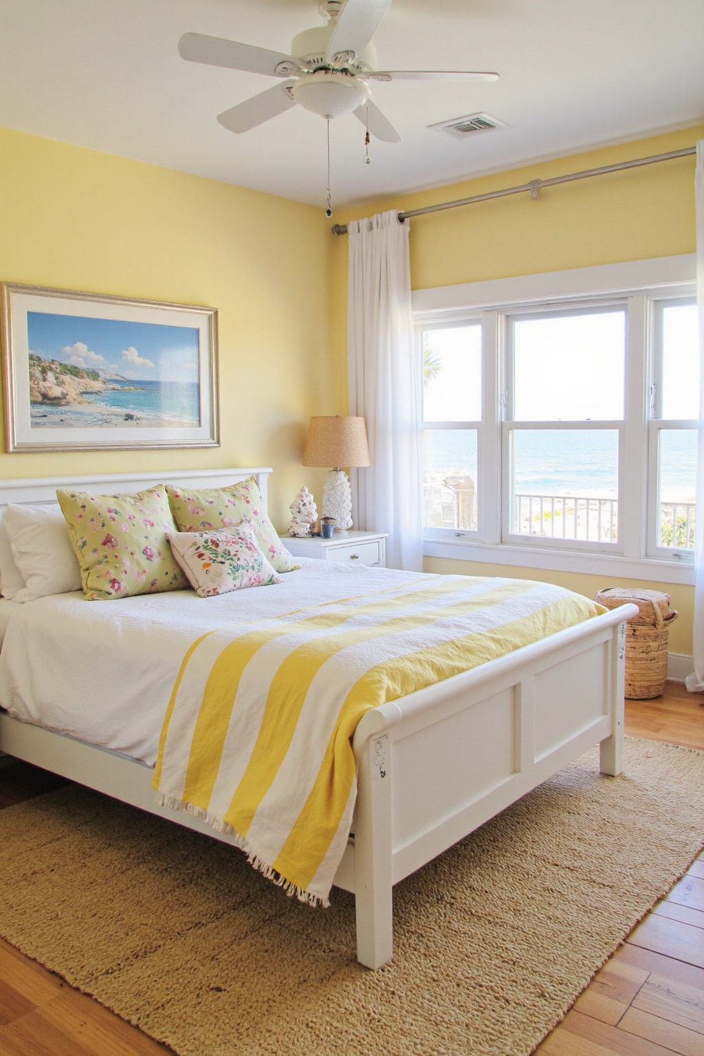 yellow bedroom aesthetic, yellow bedroom decor, bedroom with yellow accents, yellow painted bedroom, soft yellow bedroom