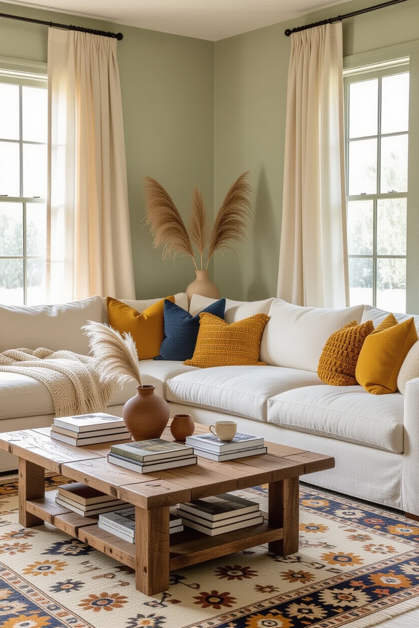 cozy living rooms, cosy living room, living room inspo, victorian living room, dark green living room