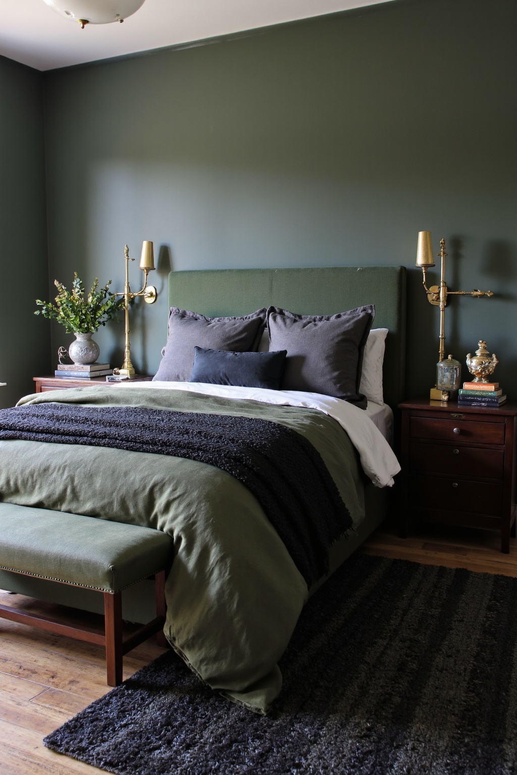 sage green bedroom ideas, sage green bedroom, sage green bedroom walls aesthetic, sage green paint bedroom, sage green bed frame bedroom ideas
