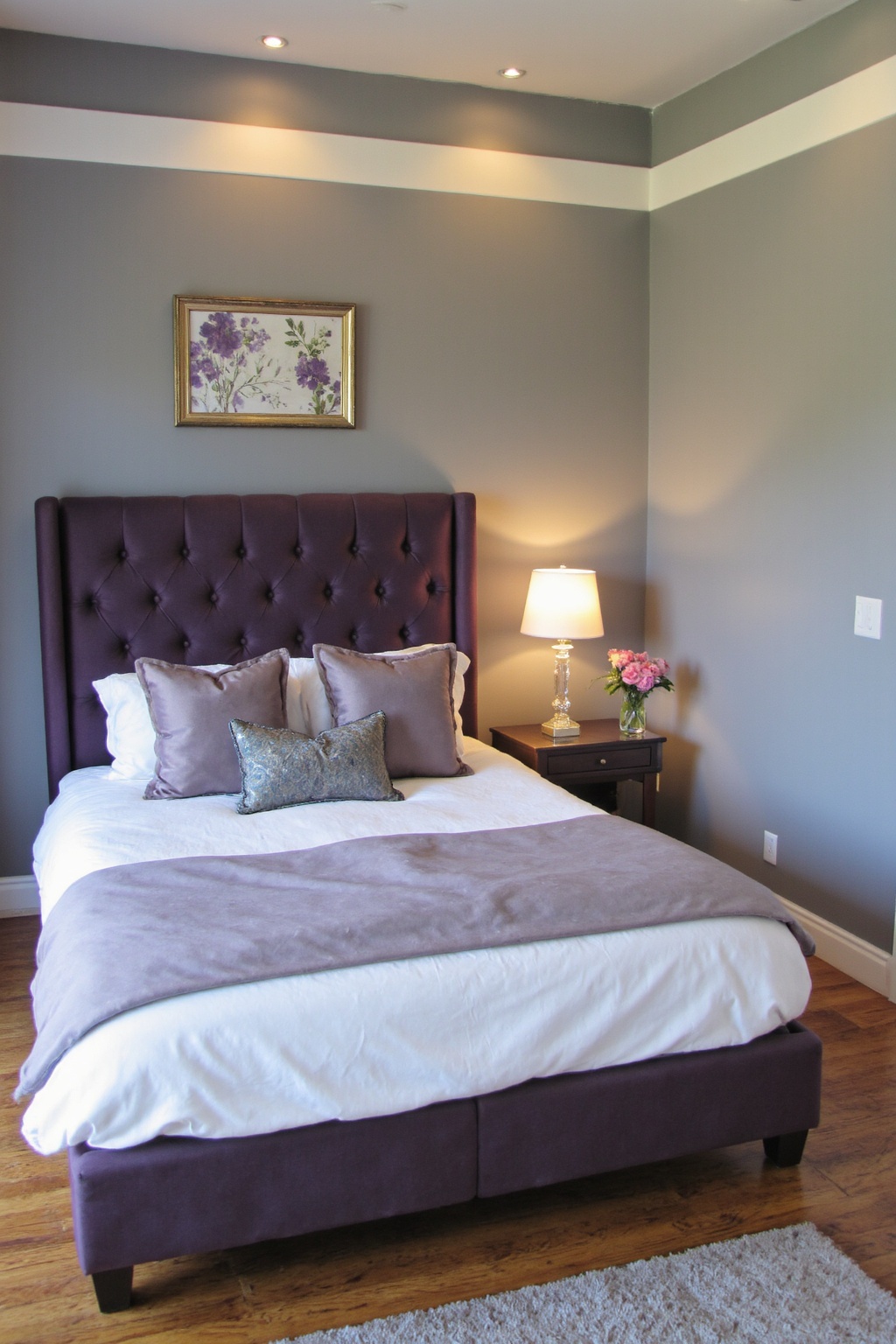 purple room, purple bedroom decor, purple accent wall bedroom, lavender ceiling bedroom, purple fairy bedroom