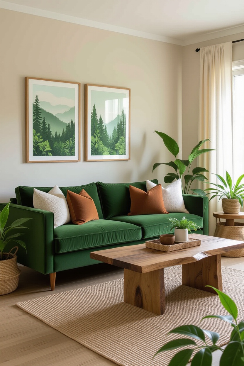 earthy living room, cozy living room design, cozy eclectic home living room, living room decor fireplace, warm living room ideas