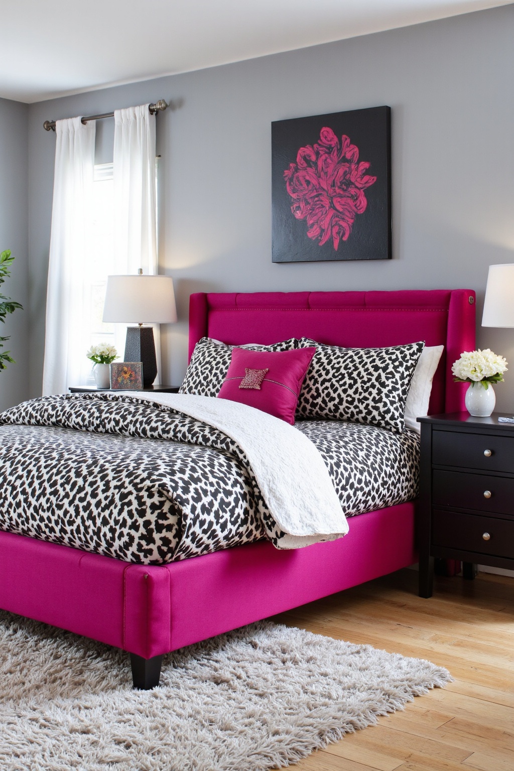 pink bedroom, dream bedroom inspiration, pink wall bedroom, minimal pink room, aesthetic pink bedroom