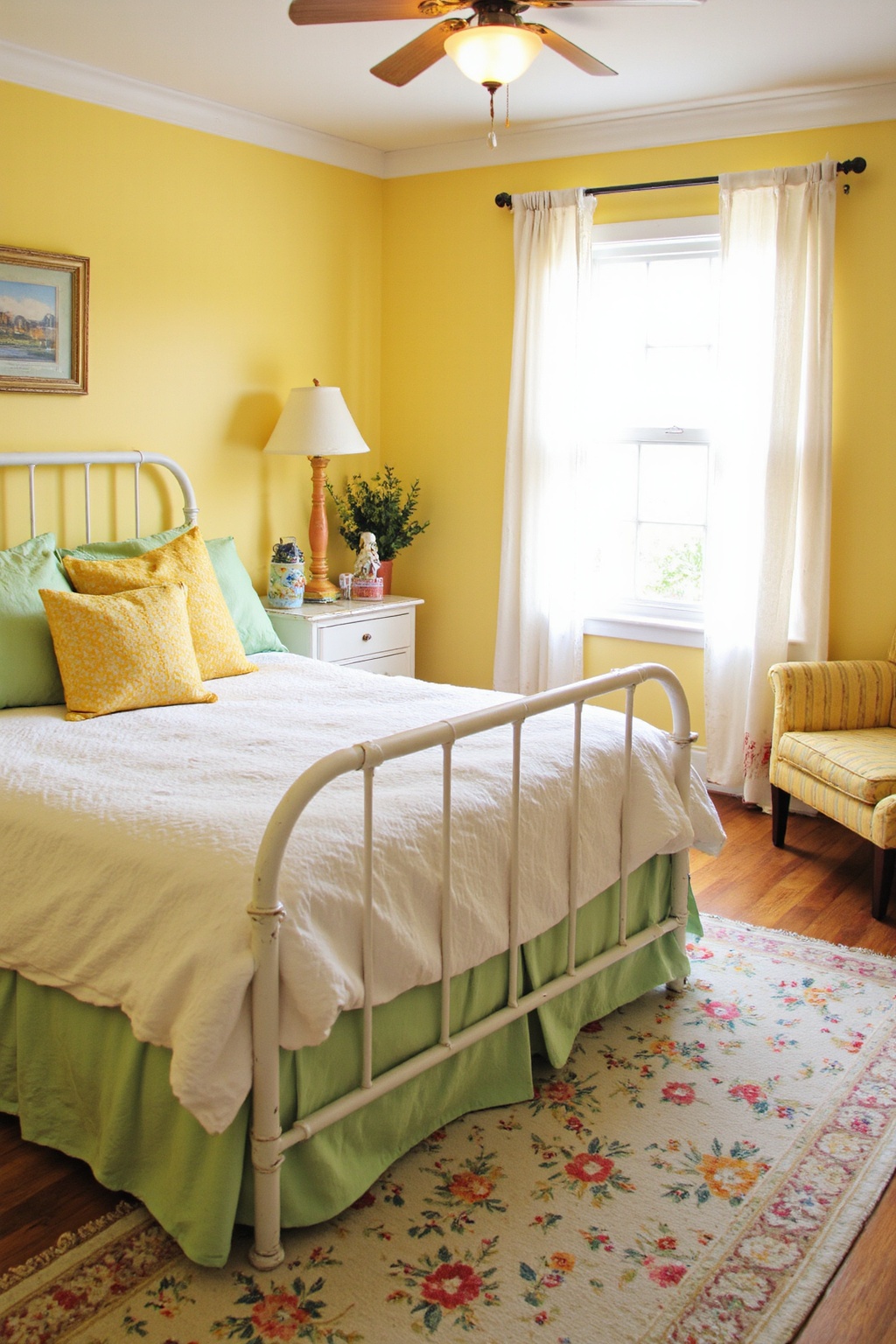 all green bedroom, sage bedroom, bedroom green inspiration, bedroom orange green, green bedding bedroom ideas