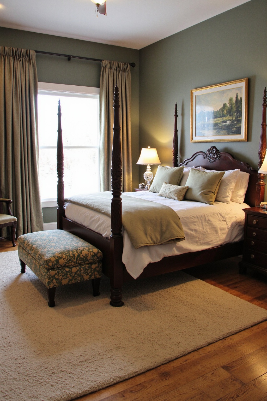 green bedroom ideas, green bedrooms, bedroom decor olive green, green antique bedroom, emerald green bedroom inspiration