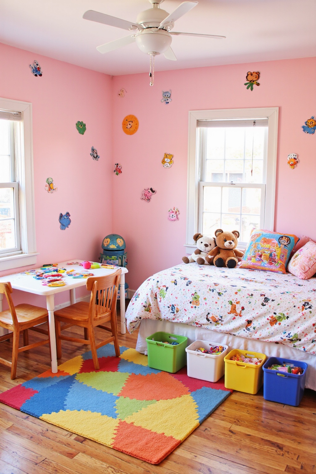 cute rooms, dream bedroom inspiration, green pink bedroom ideas, pink bedroom walls, relaxing pink bedroom