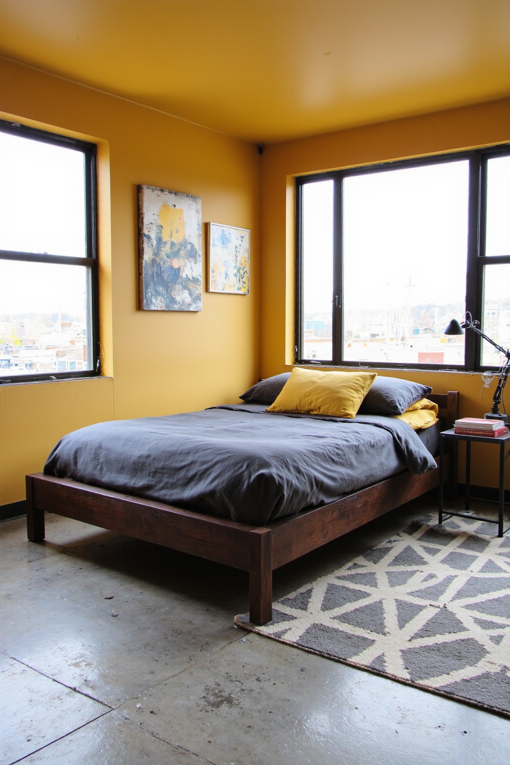 yellow bedroom aesthetic, yellow bedroom ideas, light orange bedroom, butter yellow bedroom, bedroom colors