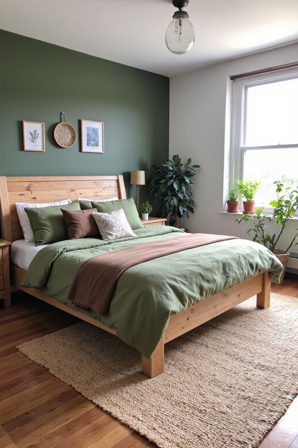 sage green bedroom, green bedroom decor, sage modern bedroom, sage green bed frame bedroom ideas, sage green apartment decor