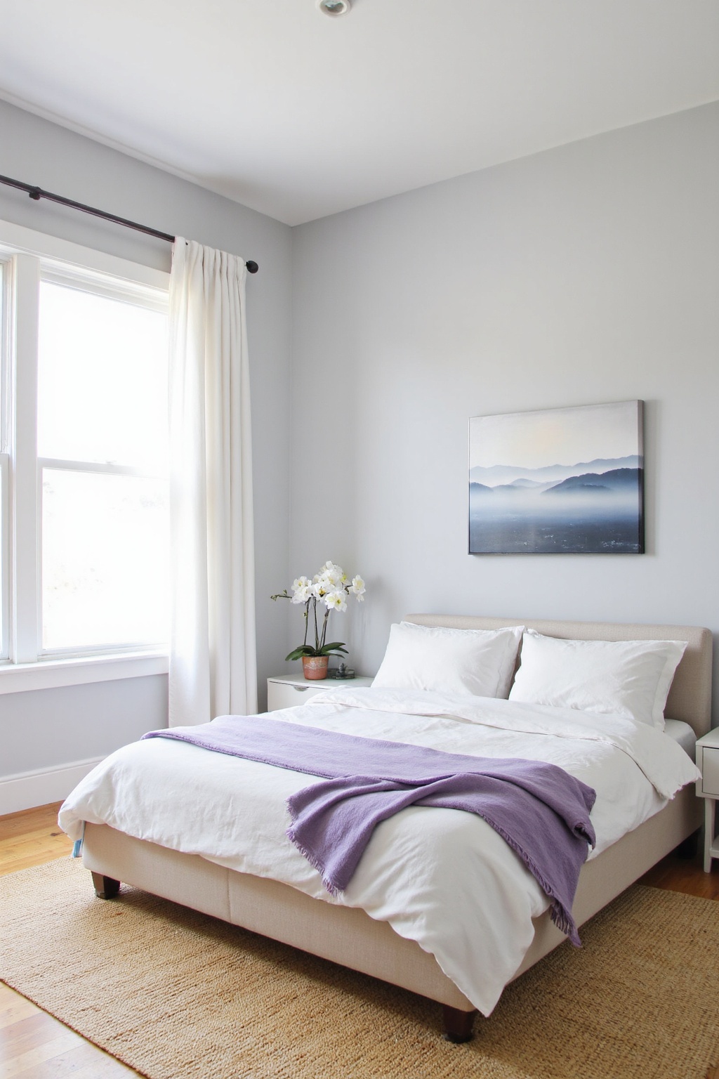 purple bedroom, purple room, purple calm bedroom, moody purple bedroom, cute purple rooms