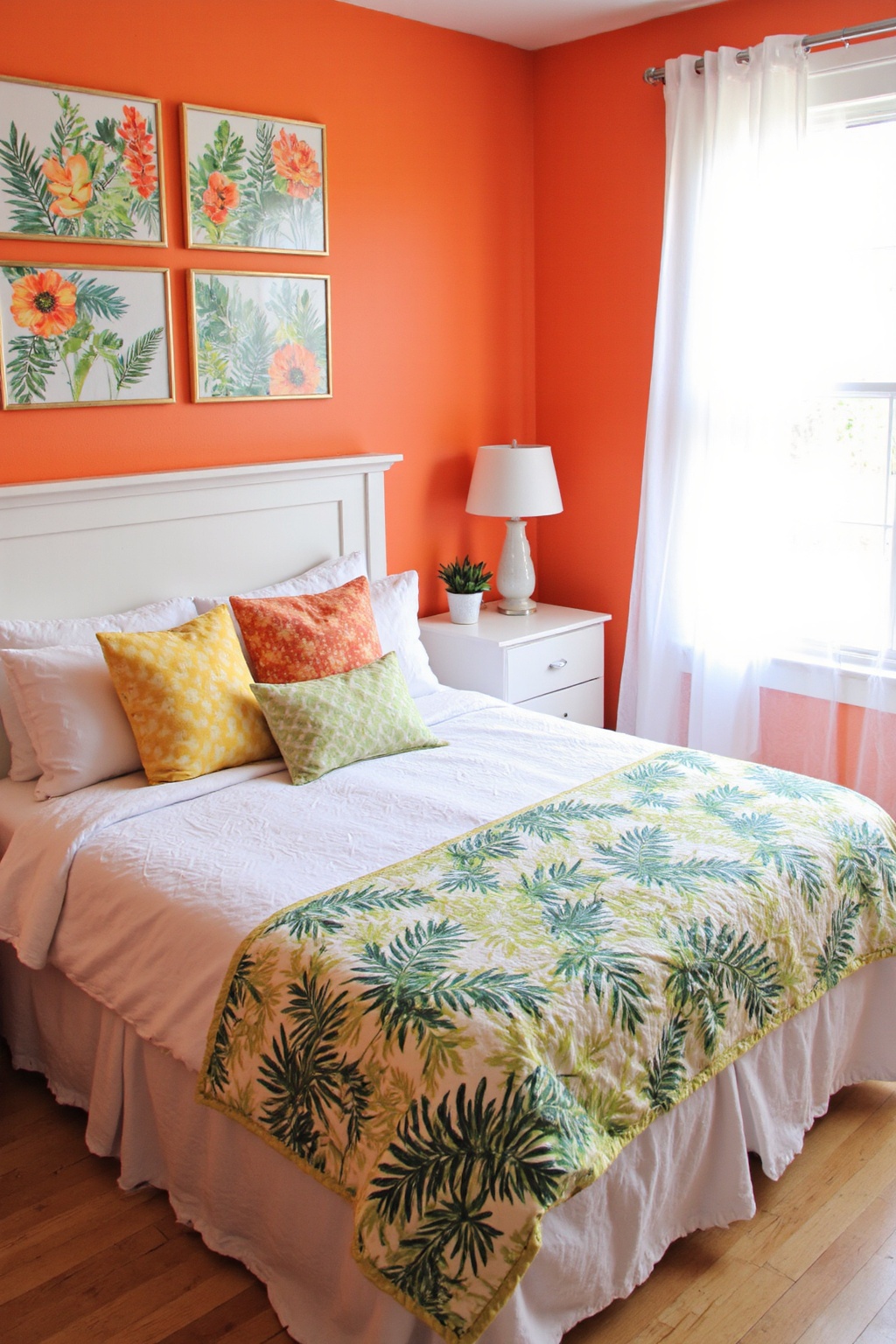 orange rooms, burnt orange bedroom, deep orange bedroom, burnt orange bedroom ideas, orange brown room