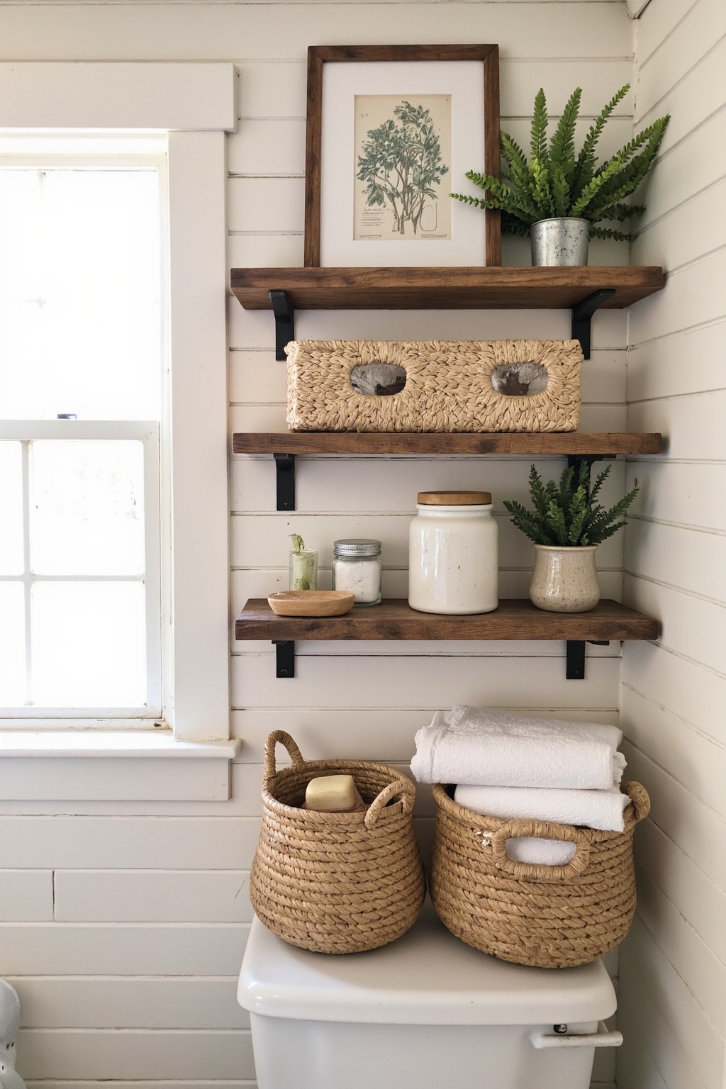 bathroom decor apartment, bathroom shelves over toilet, farmhouse bathroom mirror with shelves, kitchen shelf decor, rustic bathroom shelf decor