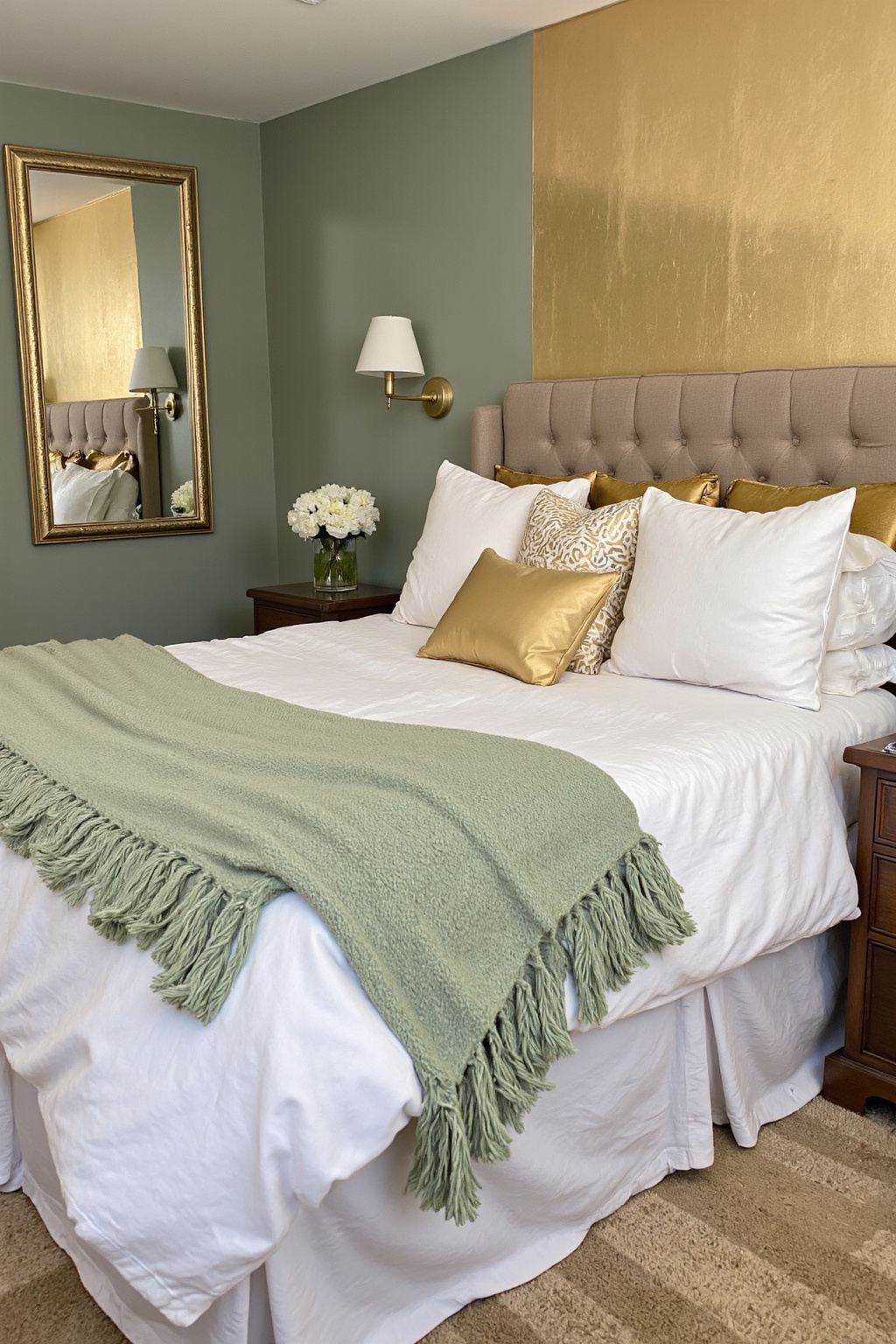 sage green bedroom, green bedroom decor, bedroom green sage, moss green bedroom decor, bedroom wall colors