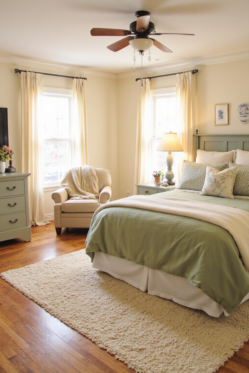 sage green bedroom, green bedroom decor, bedroom ideas with sage green walls, olive green bedroom, soft green bedroom