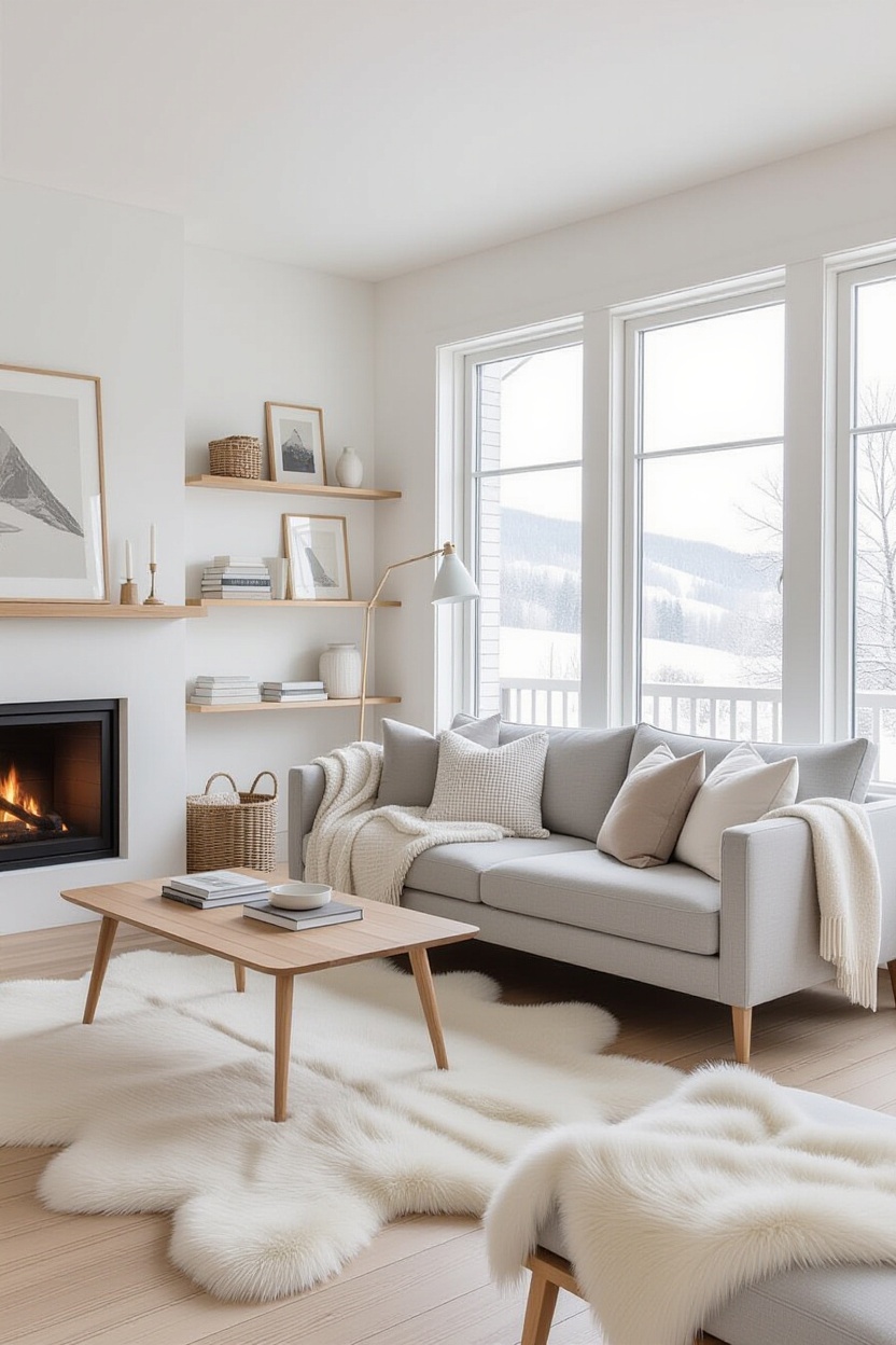 earthy living room, cozy living room design, snug room, green living room styling, moody living room