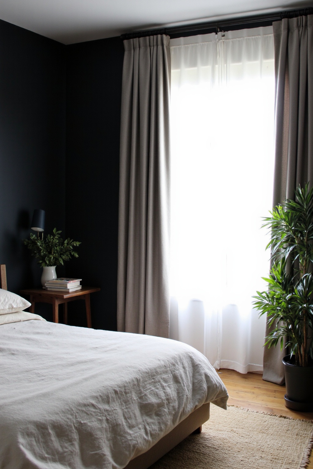 black bedroom decor, black bedroom design, bedroom aesthetic, cute black room ideas, goth bedroom ideas