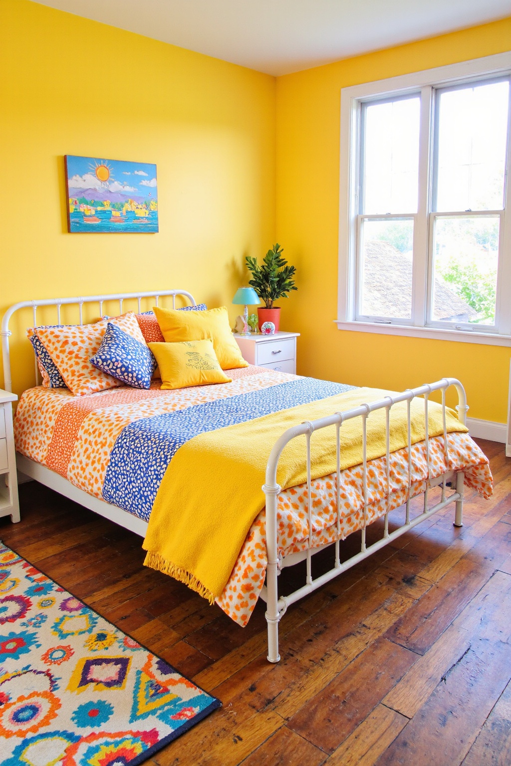 yellow bedroom ideas, yellow room, orange rooms, mustard yellow bedroom ideas, yellow accent bedroom