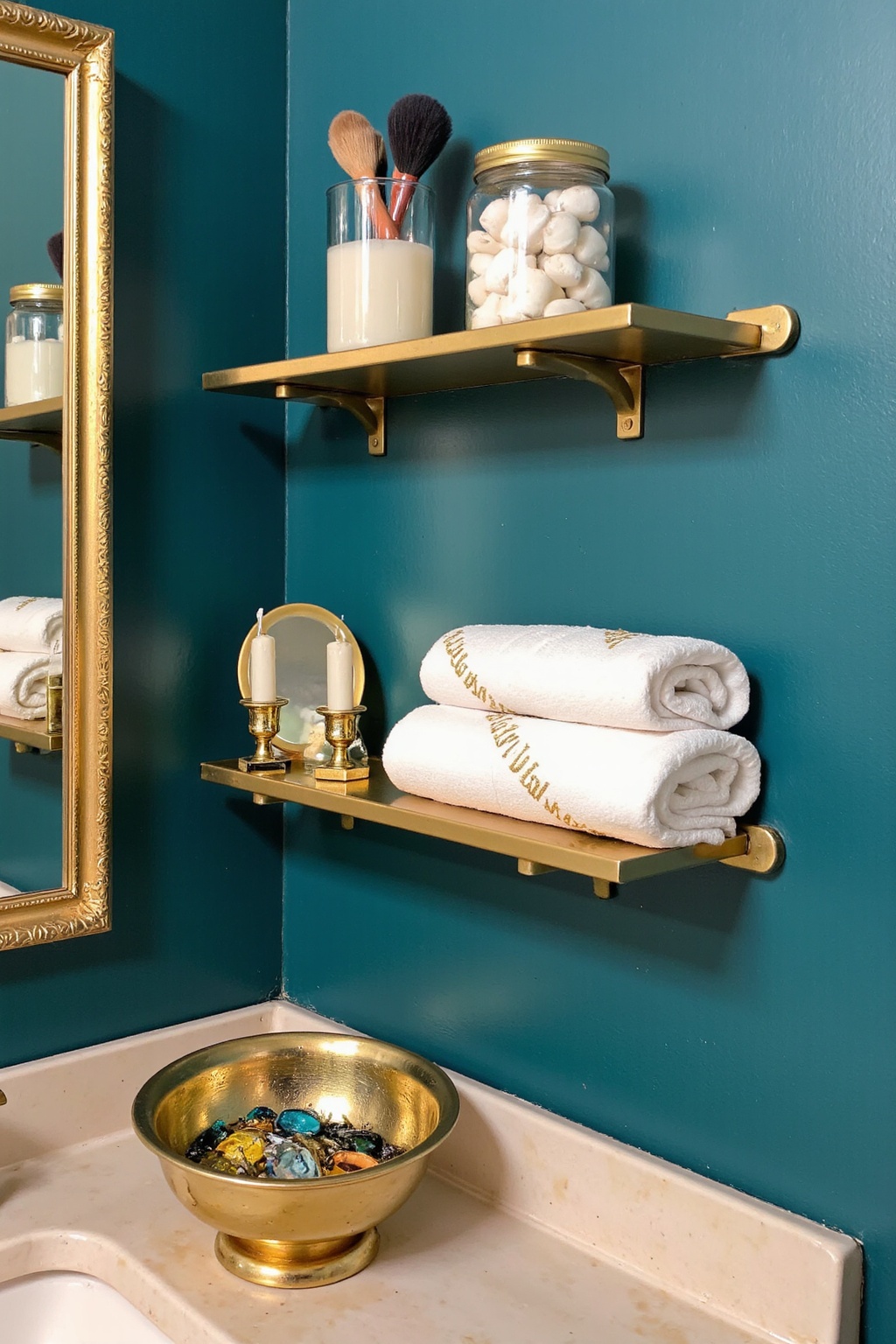 bathroom shelves, bathroom shelves over toilet, styled bathroom shelves, bathroom rack decor, wall shelf ideas bathroom