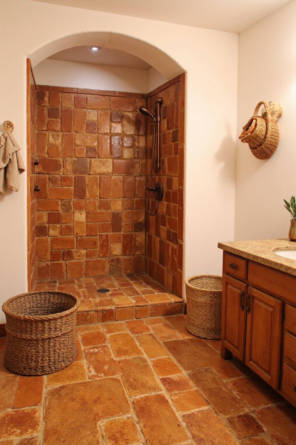 bathroom inspiration decor, bathroom floor tiles, light tile bathroom, bathroom white tile ideas, bathroom light tiles
