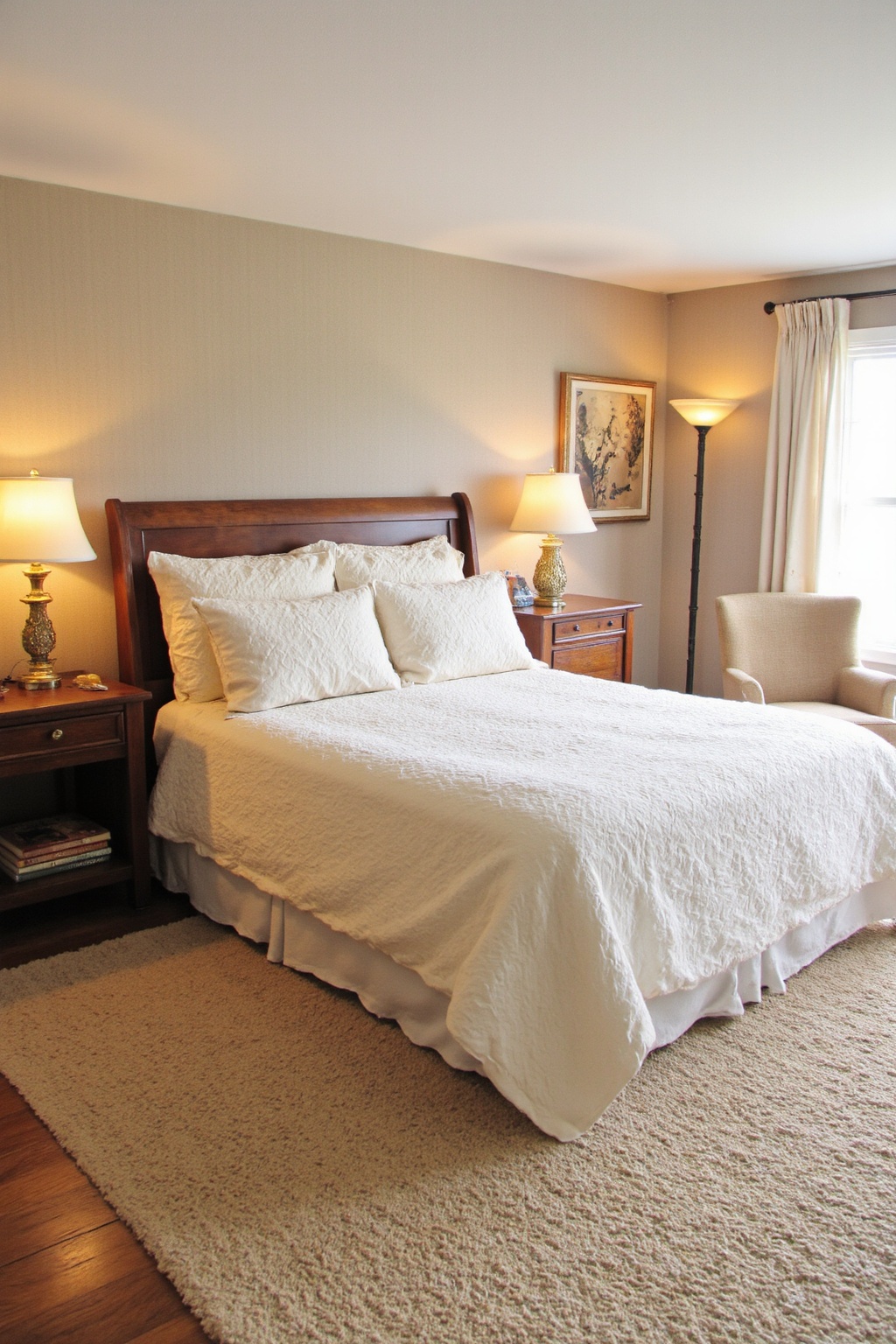 room ideas bedroom, beige bedroom, beige bedroom lighting, neutral green bedroom, beige bedroom aesthetic