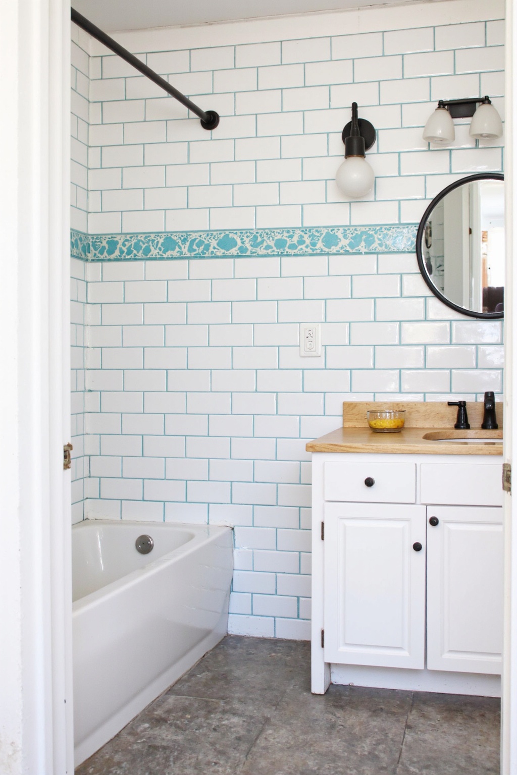 bathroom inspiration decor, blue shower tile, bathroom redo, marble bathroom, green tile bathroom