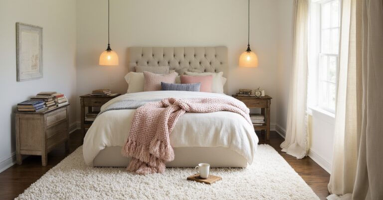 dream bedroom inspiration, cozy bedroom, comfy bedroom, bedroom, neutral bedrooms