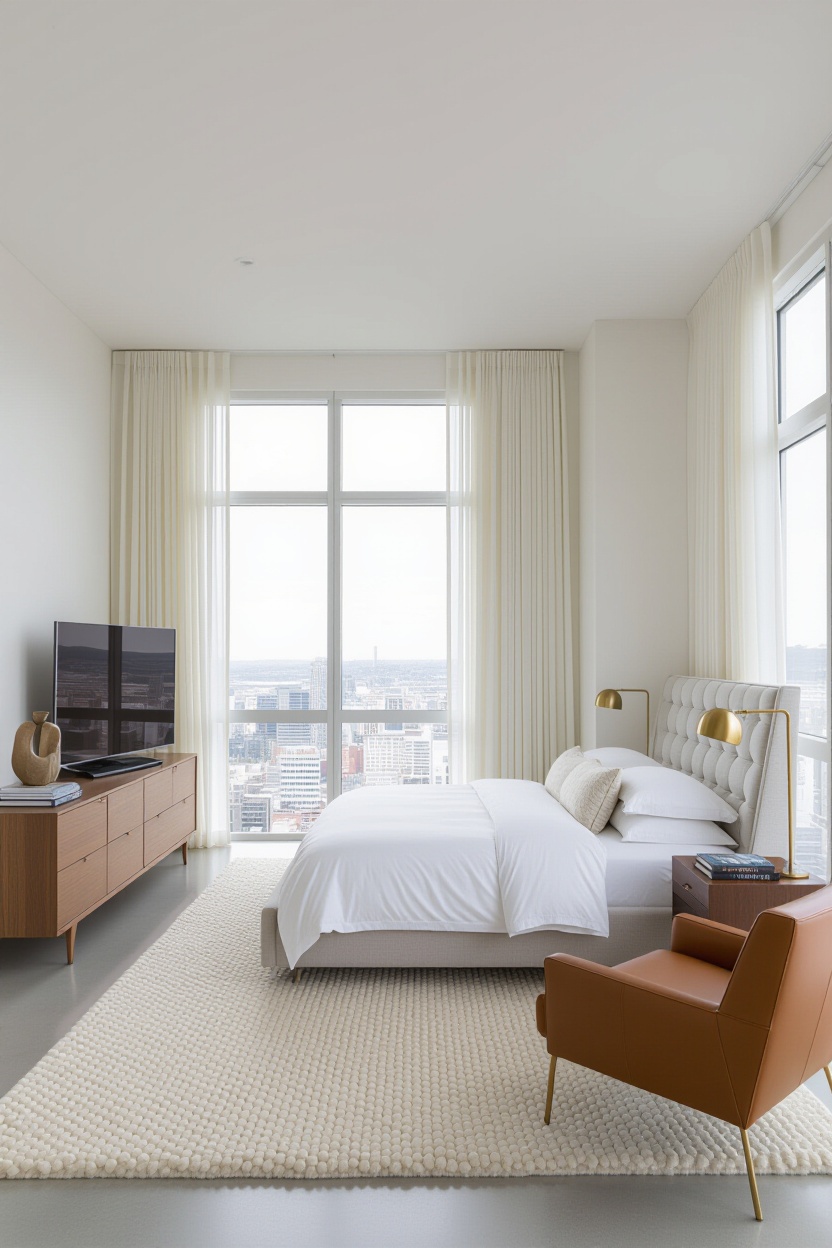modern luxury bedroom, modern luxury bedroom furniture, queen upholstered bed, modern luxury bedroom design master suite, bedroom with leather accents