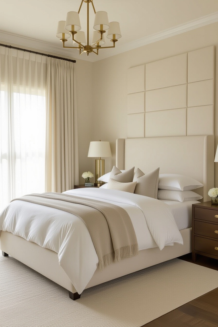 modern luxury bedroom, luxurious bedrooms, classy bedroom, modern bedroom interior, large cozy bedroom ideas