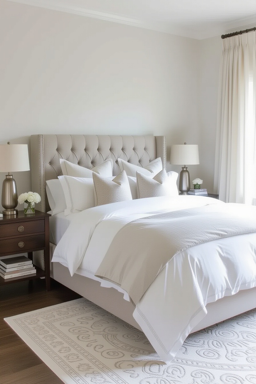 luxurious bedrooms, luxury bedding, elegant dark bedroom, serene modern bedroom, bedroom classy elegant