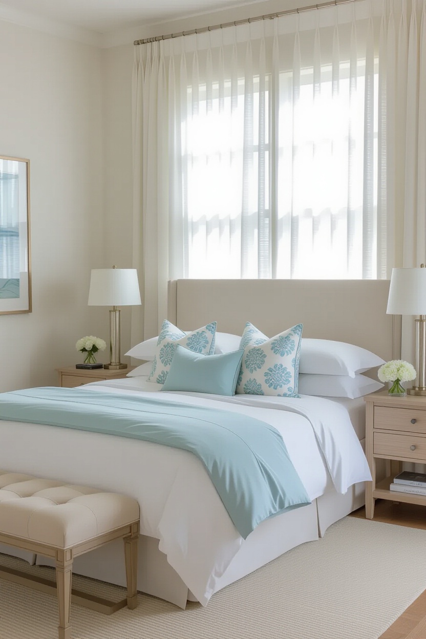 elegant bedroom design, elegant bedroom, romantic master bedrooms decor, elegant neutral bedroom, modern luxury bedroom