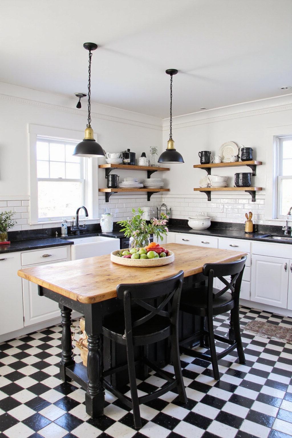 farmhouse kitchen design, farmhouse kitchen inspiration, lighting above kitchen island farmhouse wood, rustic kitchen cabinets, reclaimed wood kitchen island