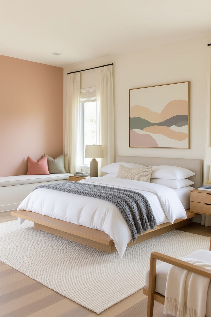 bedroom decor design, luxe bedroom, beautiful bedroom decor, natural bedroom decor bohemian style, elegant bedroom design
