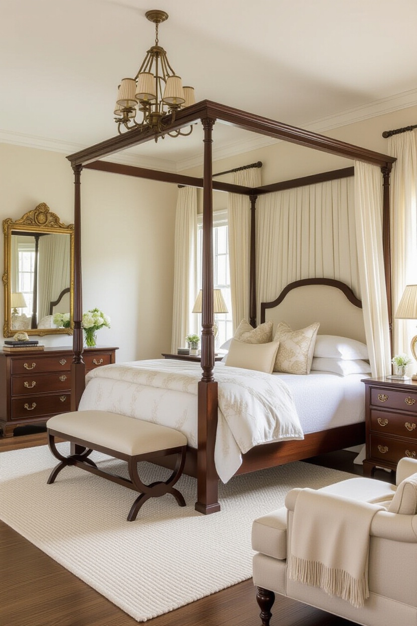 luxury bedding, elegant bedroom design, elegant french farmhouse, elegant furniture, beautiful luxury bedrooms