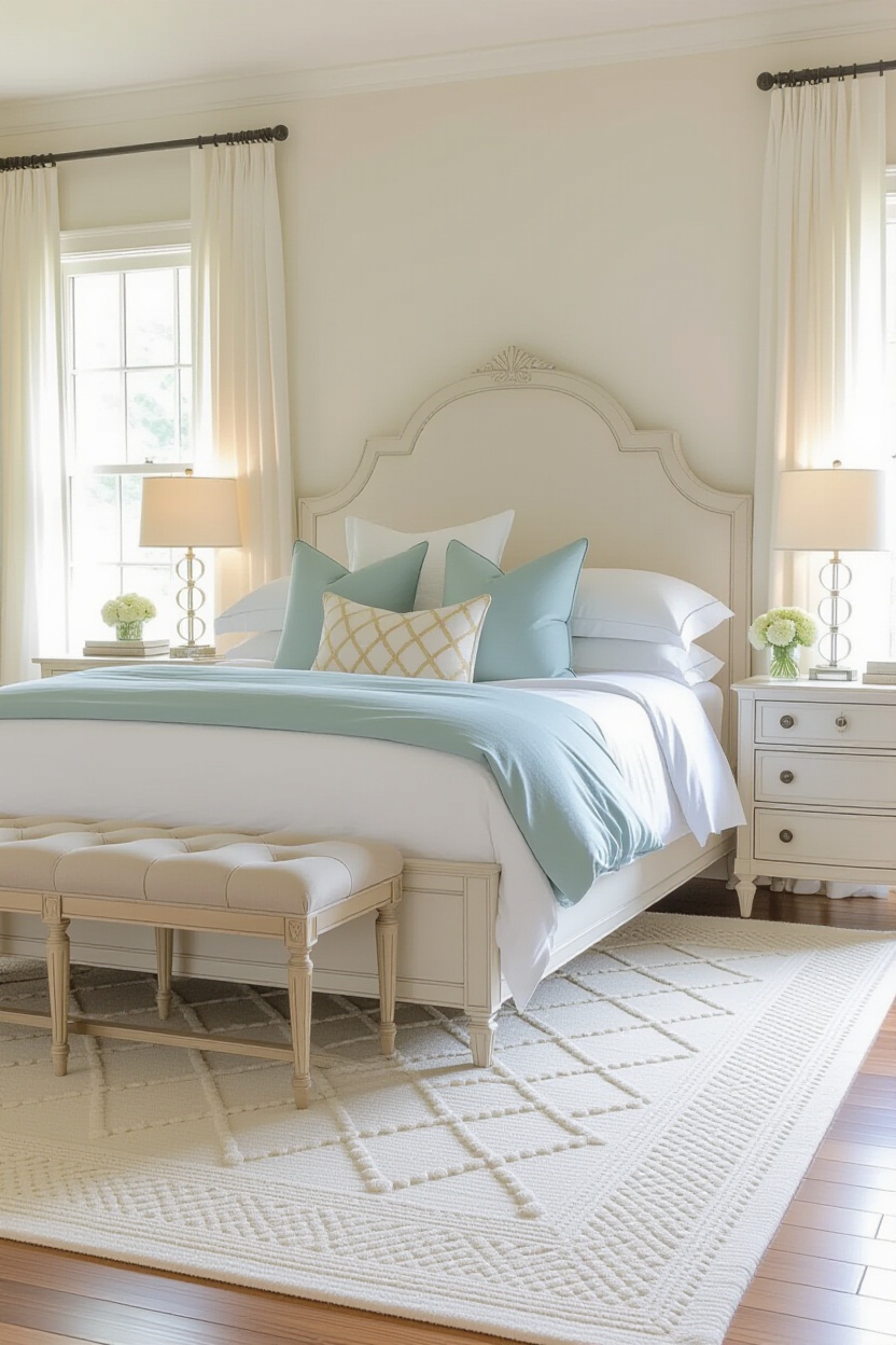 luxurious bedrooms, elegant bedroom design, luxe bed, romantic master bedrooms decor, fancy pink bed