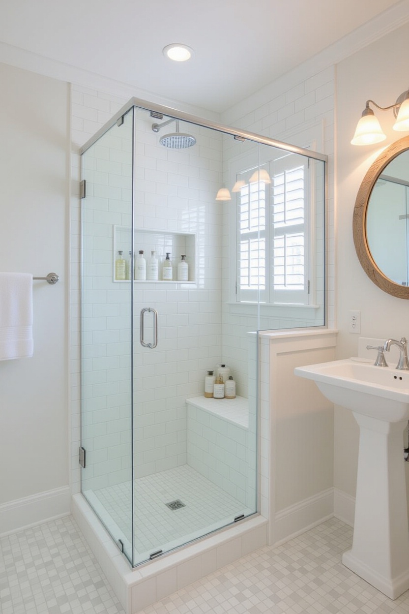 beachy bathroom, coastal bathroom design, coastal chic bathroom, beach bathroom ideas, small coastal bathroom