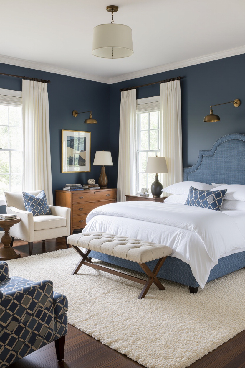 classy bedroom, stylish bed design, minimalist furniture, unique bedroom design, modern chic guest bedroom