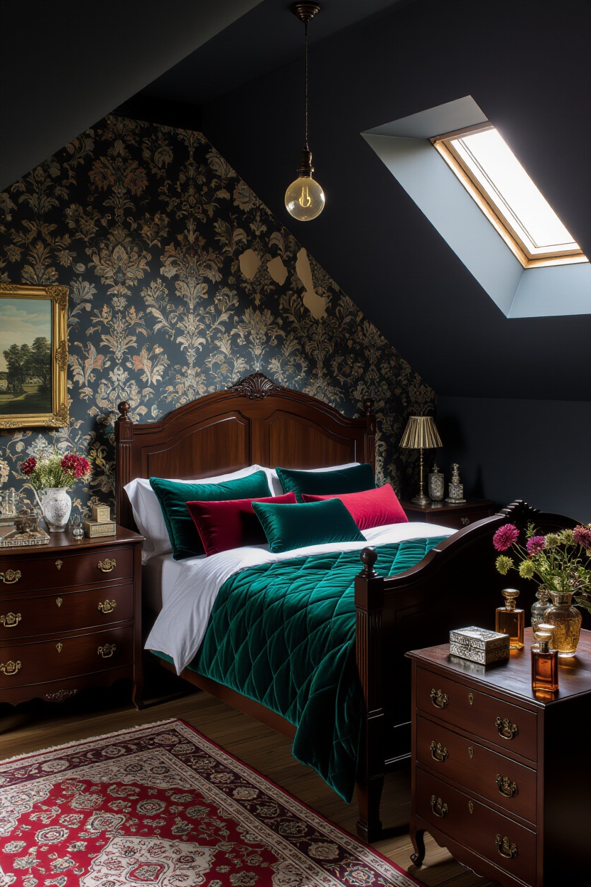bedroom, romantic bedroom, dream bedroom, feminine bedroom, gothic bedroom ideas