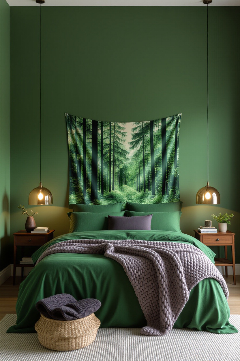 dark bedroom, moody bedroom, brown bedroom, moody bedroom burgundy, dark cozy bedroom