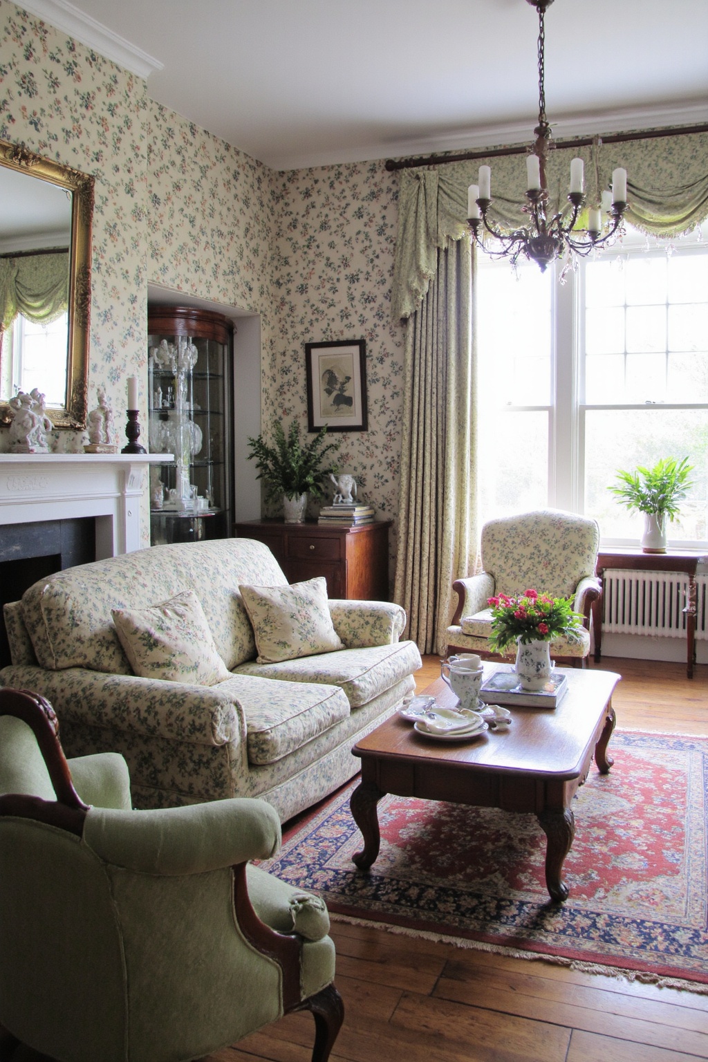 vintage apartment decor living room, cozy vintage living room, irish cottage living room, vintage living room antique decorating ideas, antique sofa living room