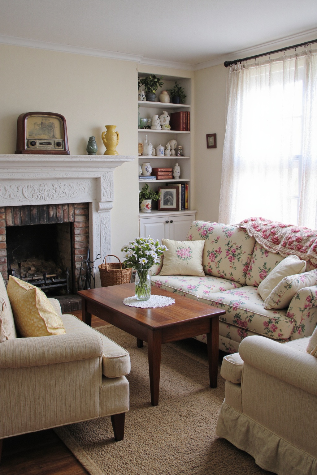 vintage living room ideas, antique living room, 1920s inspired living room, dark home decor, cottagecore living room