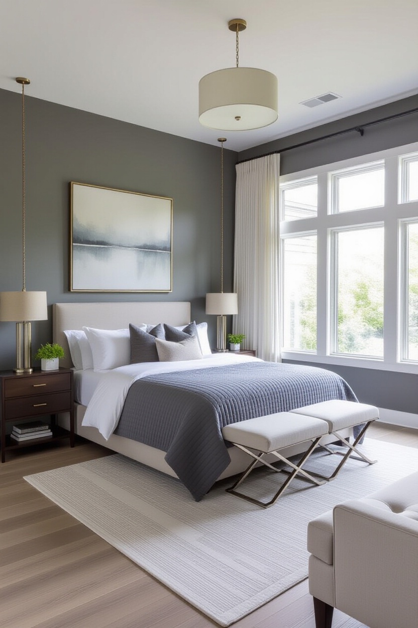 stylish bed design, classy bedroom, big bedroom interior design, mumbai bedroom interior design, luxury bedroom decor