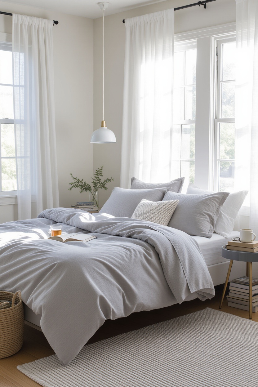 comfy bedroom, bed comforter sets, comfy bed winter, soft bedding, snug reading room