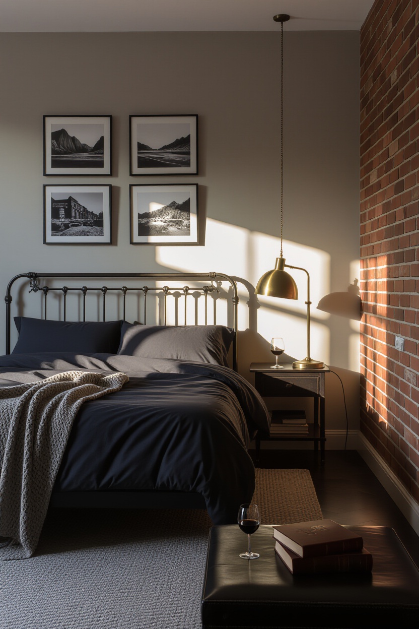 romantic bedroom, moody bedroom ideas, gold bedroom, gothic forest bedroom, moody green bedroom