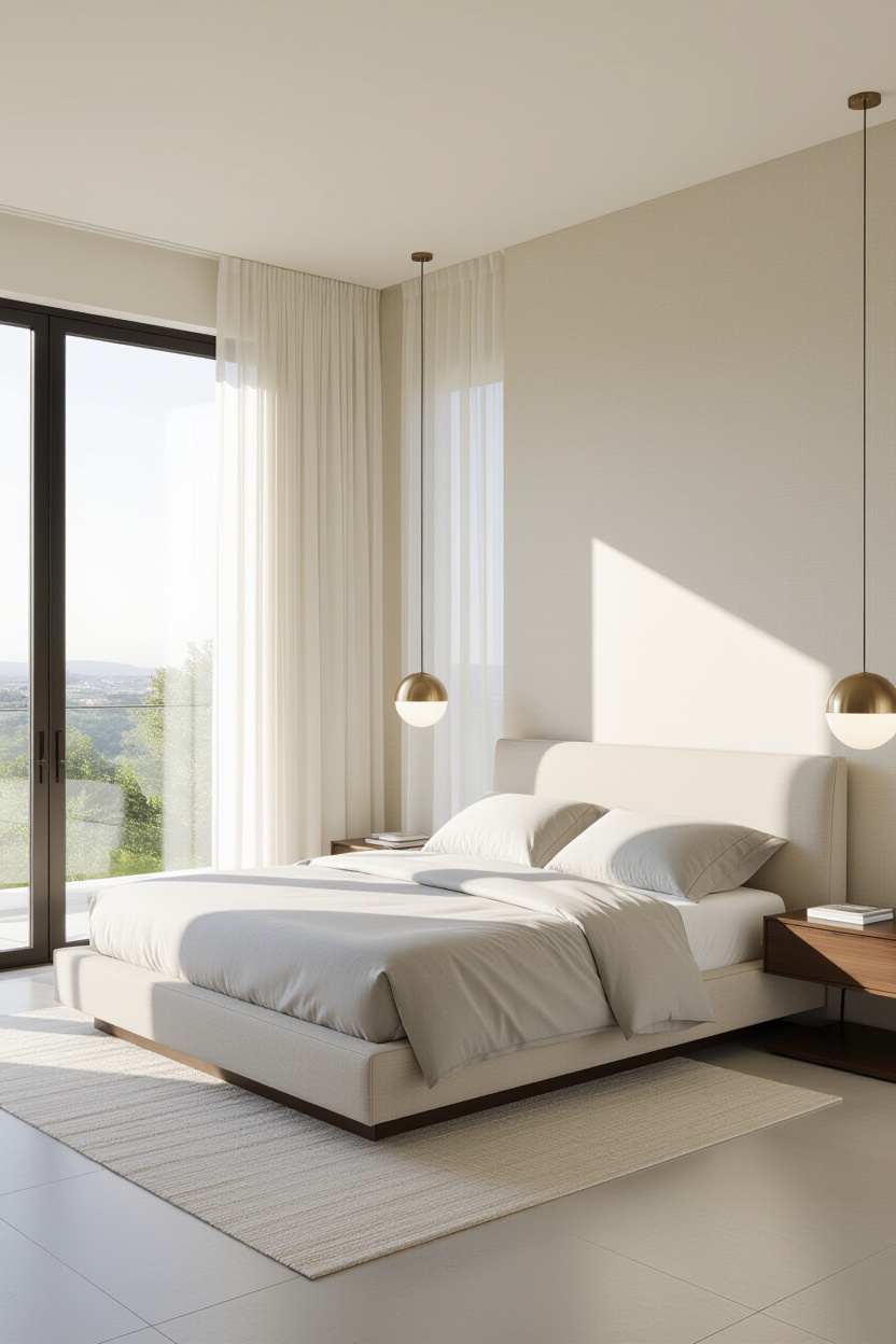 luxurious bedroom, luxurious bedrooms, colonial style bedroom, trendy bedroom, minimal luxury bedroom